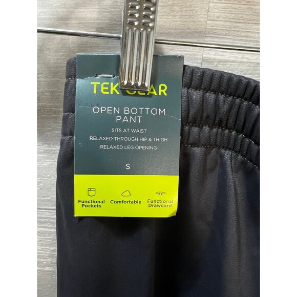 New TEK GEAR‎ Men's Open Bottom Pants Activewear Black Small - Picture 4 of 5